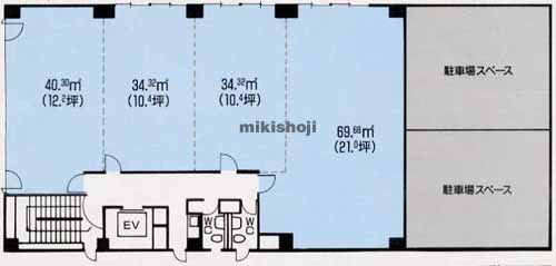 アルファ北1条ビル 平面1