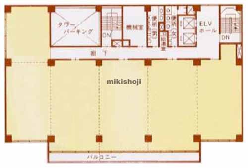 旭川第一生命ビルディング 平面1