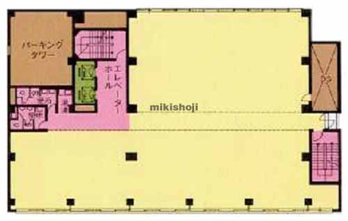 函館道銀ビル 平面1