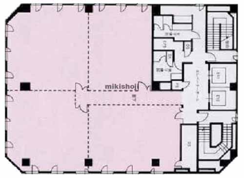 損保ジャパン函館ビル 平面1