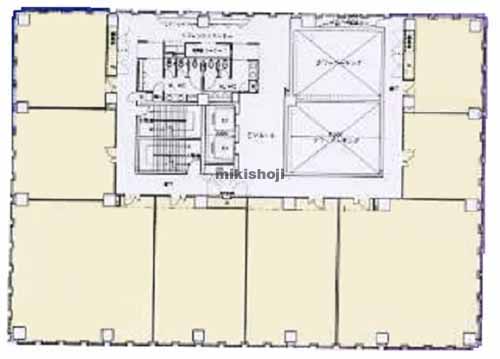 明治安田生命函館ビル 平面1