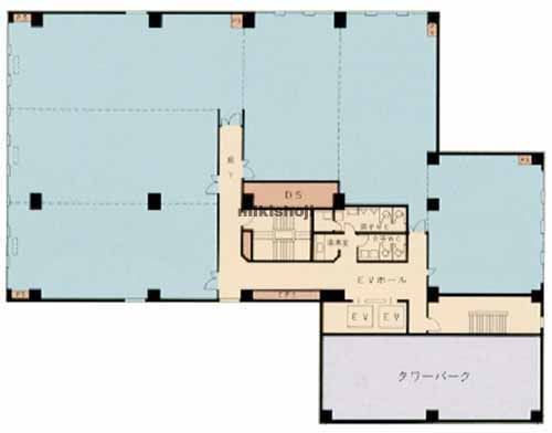 北陸銀行住友生命ビル 平面1