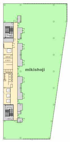 (仮称)Ｆビレッジ複合施設　商業・オフィス棟 平面1