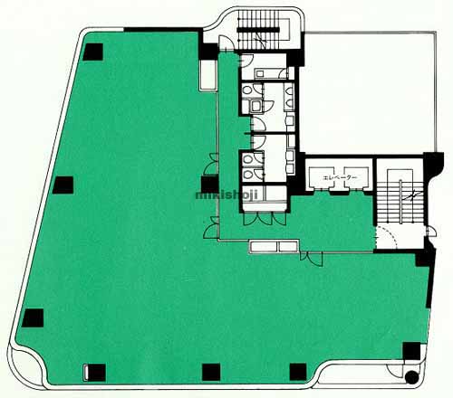 ピースビル北目町 平面1