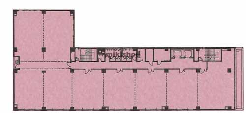 明治安田生命八戸ビル 平面1
