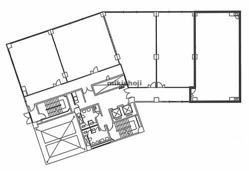明治安田生命青森中央ビル 平面1