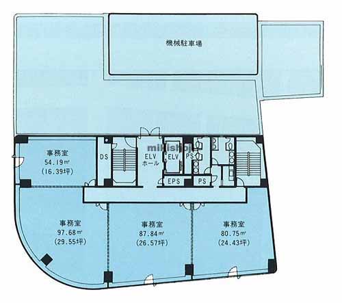 コーナーフロント青森 平面1
