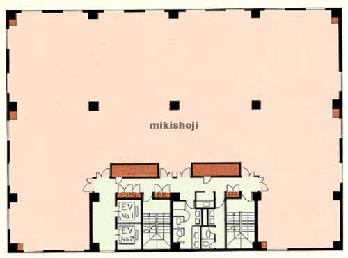 盛岡駅前通ビル 平面1