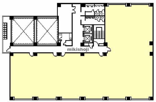 盛岡第一生命ビルディング 平面1