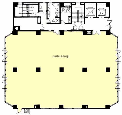 朝日生命山形ビル 平面1
