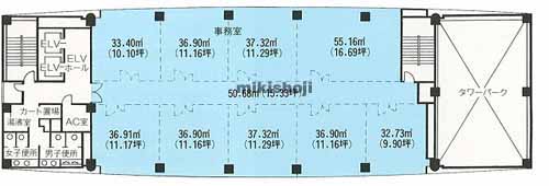 センチュリープレイス山形 平面1