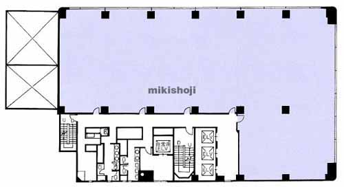 ユニバース青森ビル 平面1