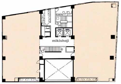 太陽生命青森ビル 平面1