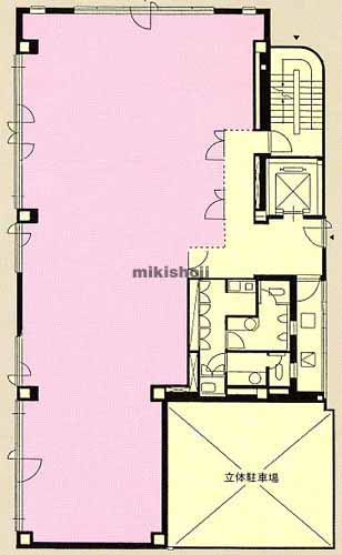 花本ビル 平面1