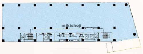 駅前・大町・中町の郡山第一ビル 平面1