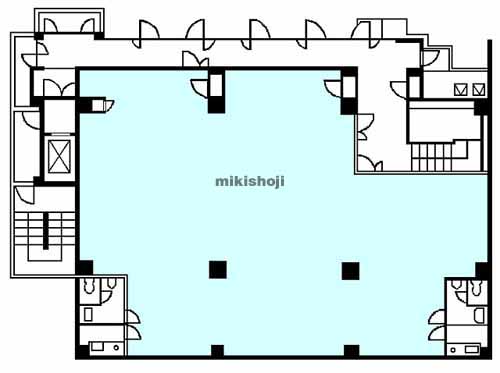 ウエスト７泉 平面1