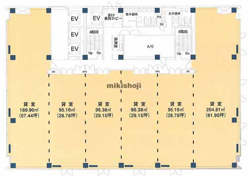 ニッセイ青森本町ビル 平面1