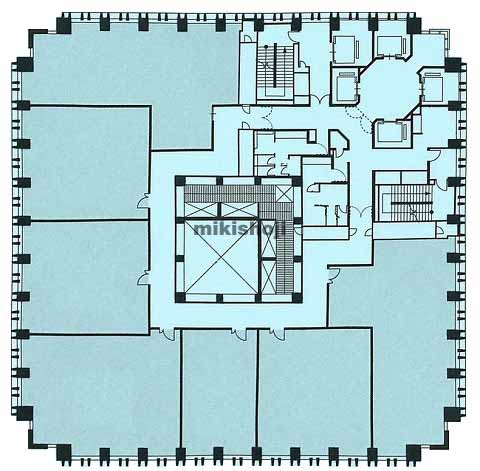 霞城セントラル 平面1