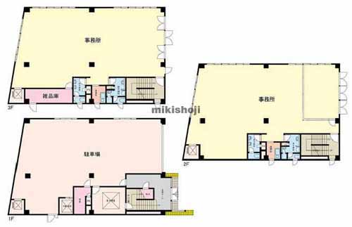 太白区の根岸町ビル 平面1