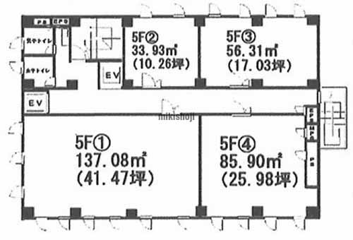 山王ピアレス 平面1