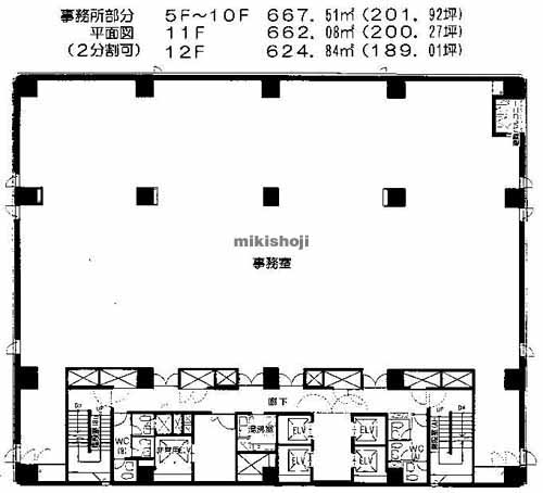 金子第２ビル 平面1
