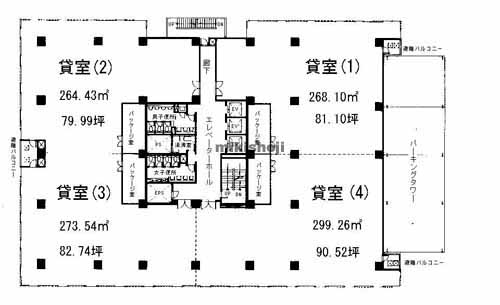 東武横浜第３ビル 平面1