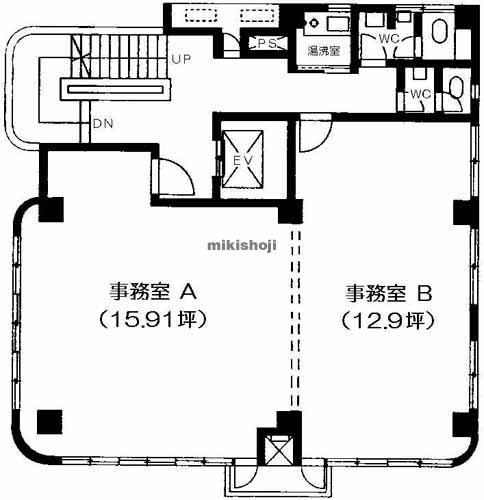 松江関内ビル 平面1