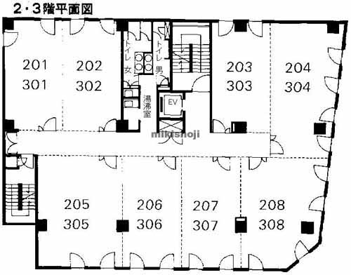 林ビル川崎 平面1