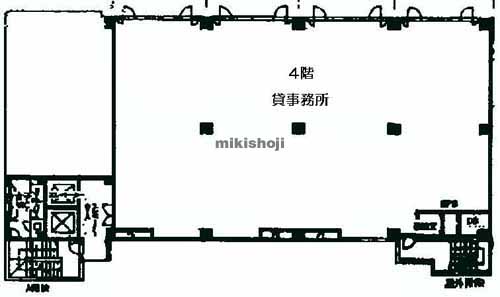 ベルビュ溝の口ビル 平面1