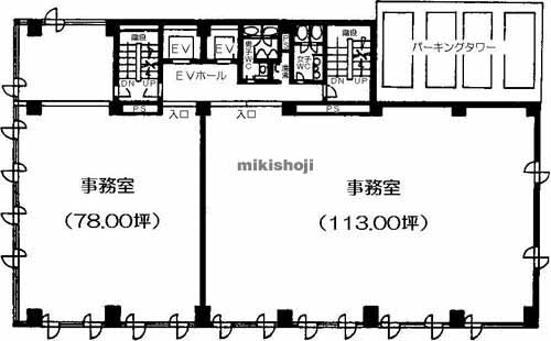 ＷＩＮＣＫＬＥＲ　ＢＬＤＧ． 平面1