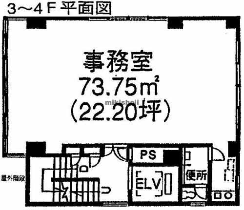 宮下ビル 平面1