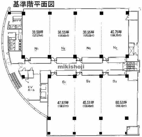 センター南ビル 平面1