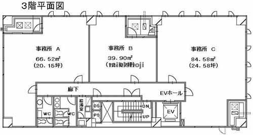 横浜ＮＳビル 平面1