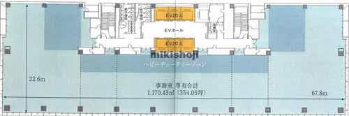 フロンティア武蔵小杉Ｎ棟 平面1