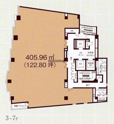 ＥＤＧＥ名駅 平面1