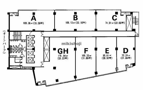 今池セントラルビル 平面1