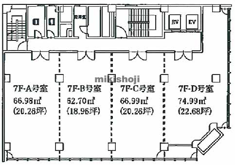 オアシス栄ビル 平面1