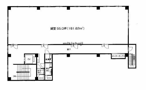 東名グランドビル 平面1