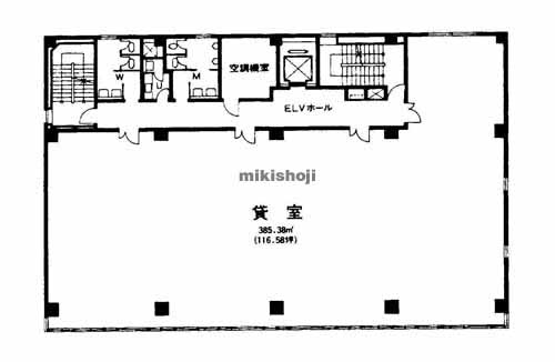 岐阜第一生命ビルディング 平面1