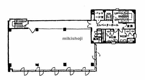 セントラルアーク津(旧:朝日生命津ビル) 平面1