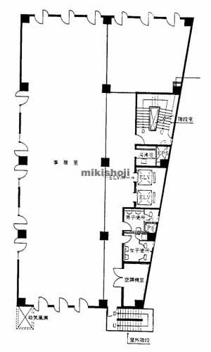 朝日生命松本ビル 平面1