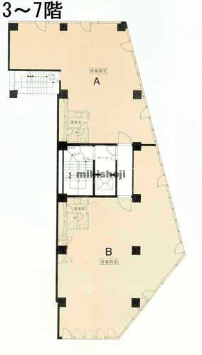 水谷ビル 平面1