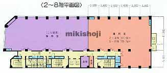 四日市諏訪町ビル 平面1