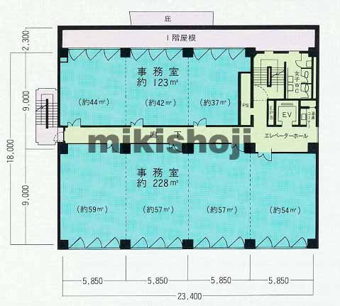 アドバンス・スクエア岡崎西館 平面1