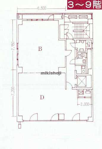 オフィスサンナゴヤ 平面1