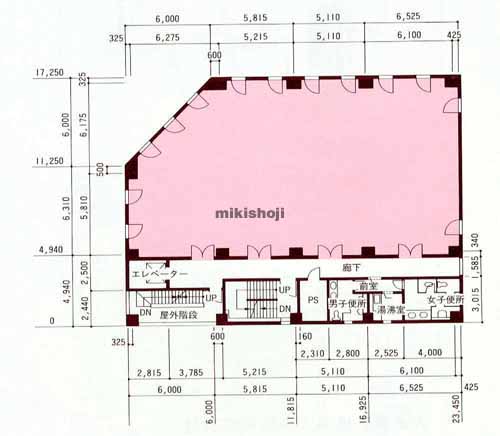 あいおいニッセイ同和損保浜松ビル 平面1