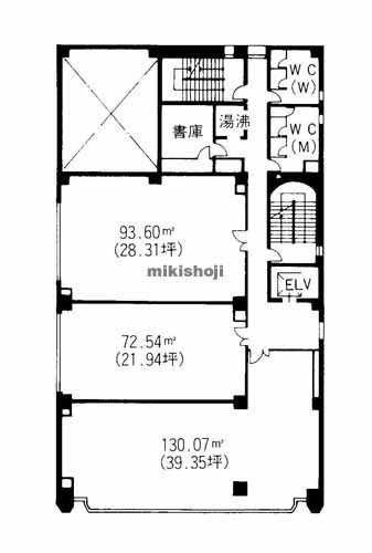 ＡＩＧ岐阜ビル(旧:富士火災岐阜ビル) 平面1
