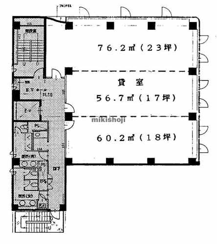 カシマゴ豊田ビル 平面1