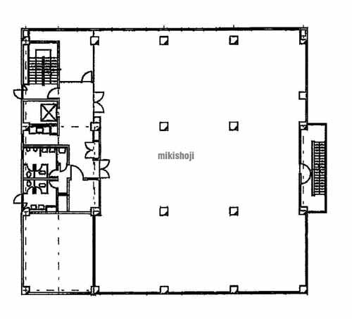 ウッドプレイス長野(旧:大樹生命長野ビル) 平面1