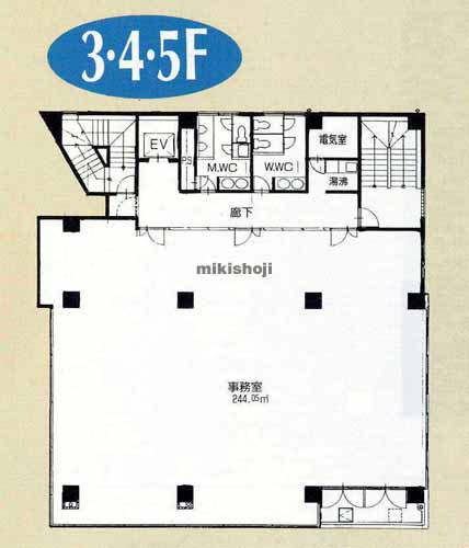 （春日井）ＴＨＸ（ﾃｨｸｽ）ビル 平面1